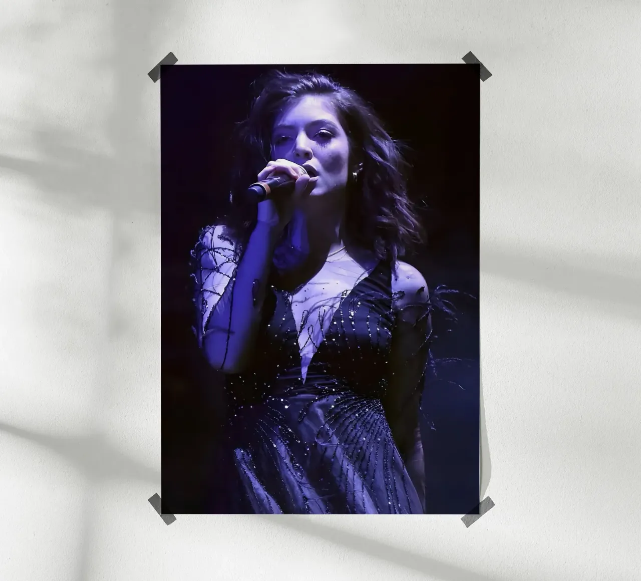 Lorde poster da Digital Street art