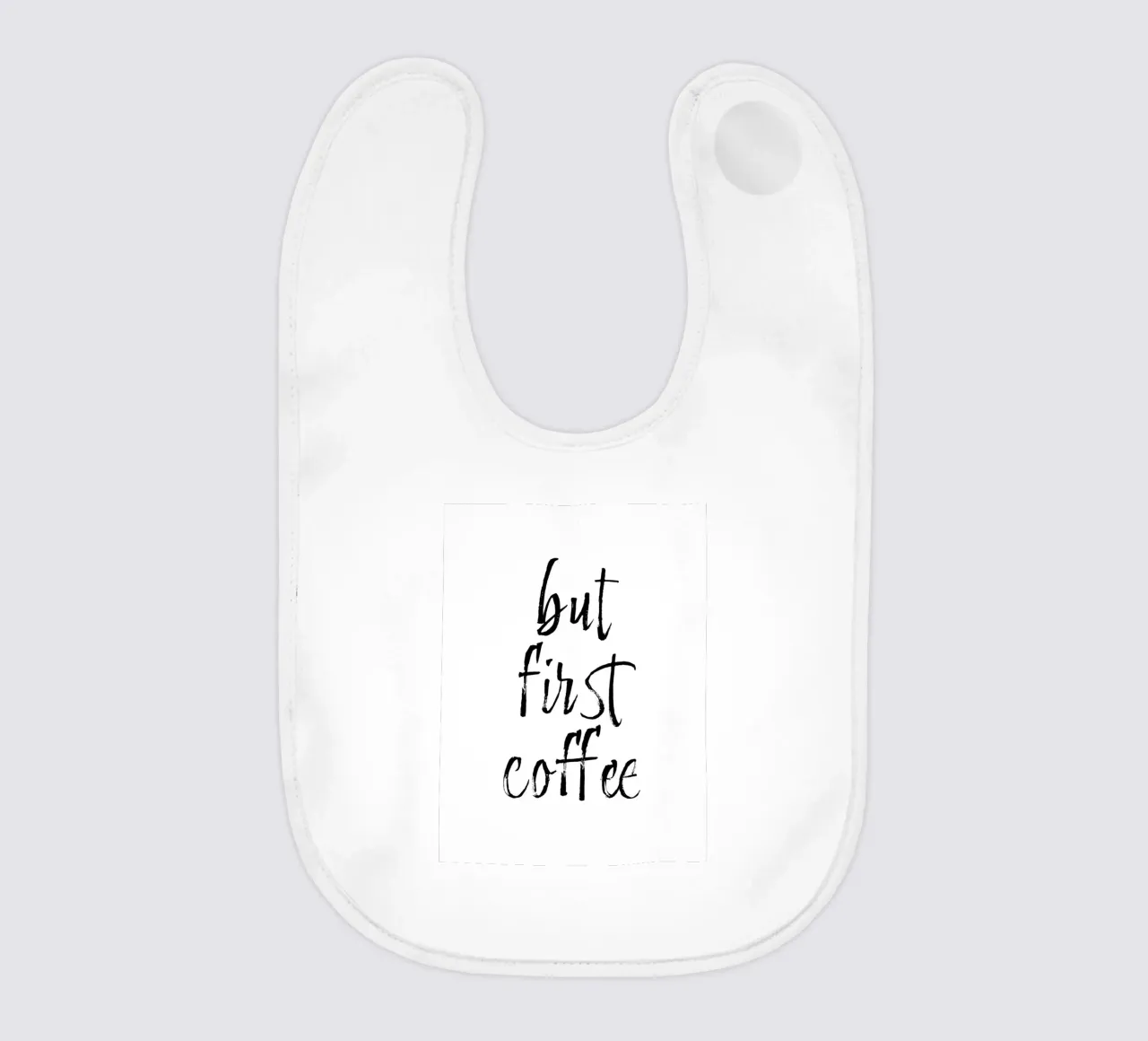 But First Coffee 11 bavaglino da The Type Club Tokyo