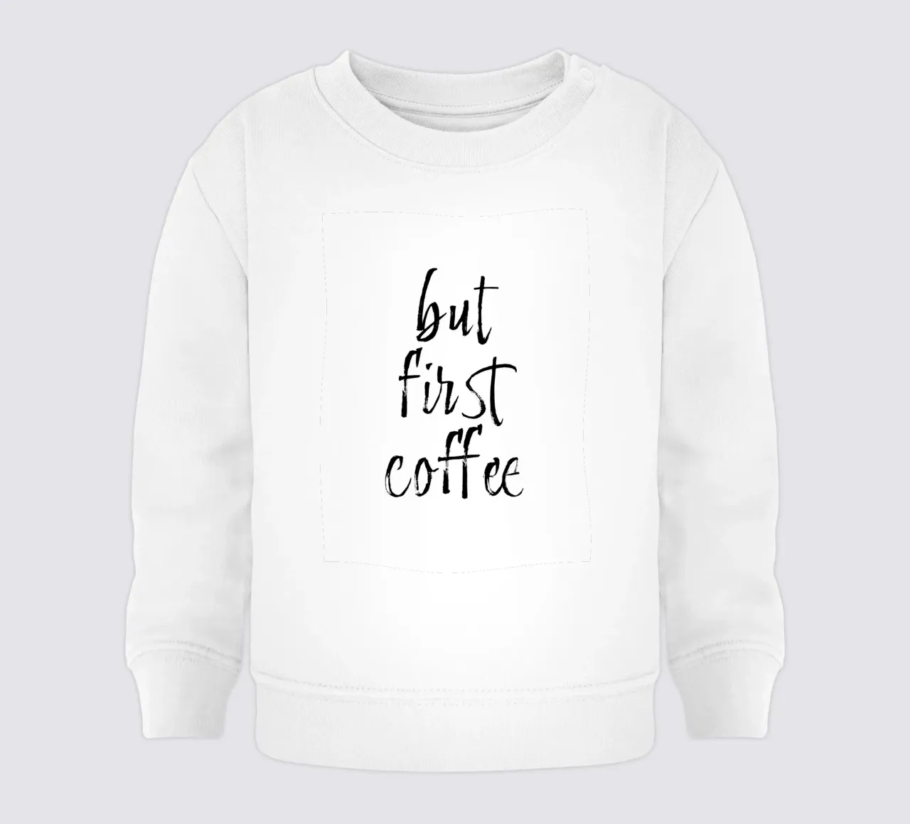 But First Coffee 11 felpa neonato da The Type Club Tokyo