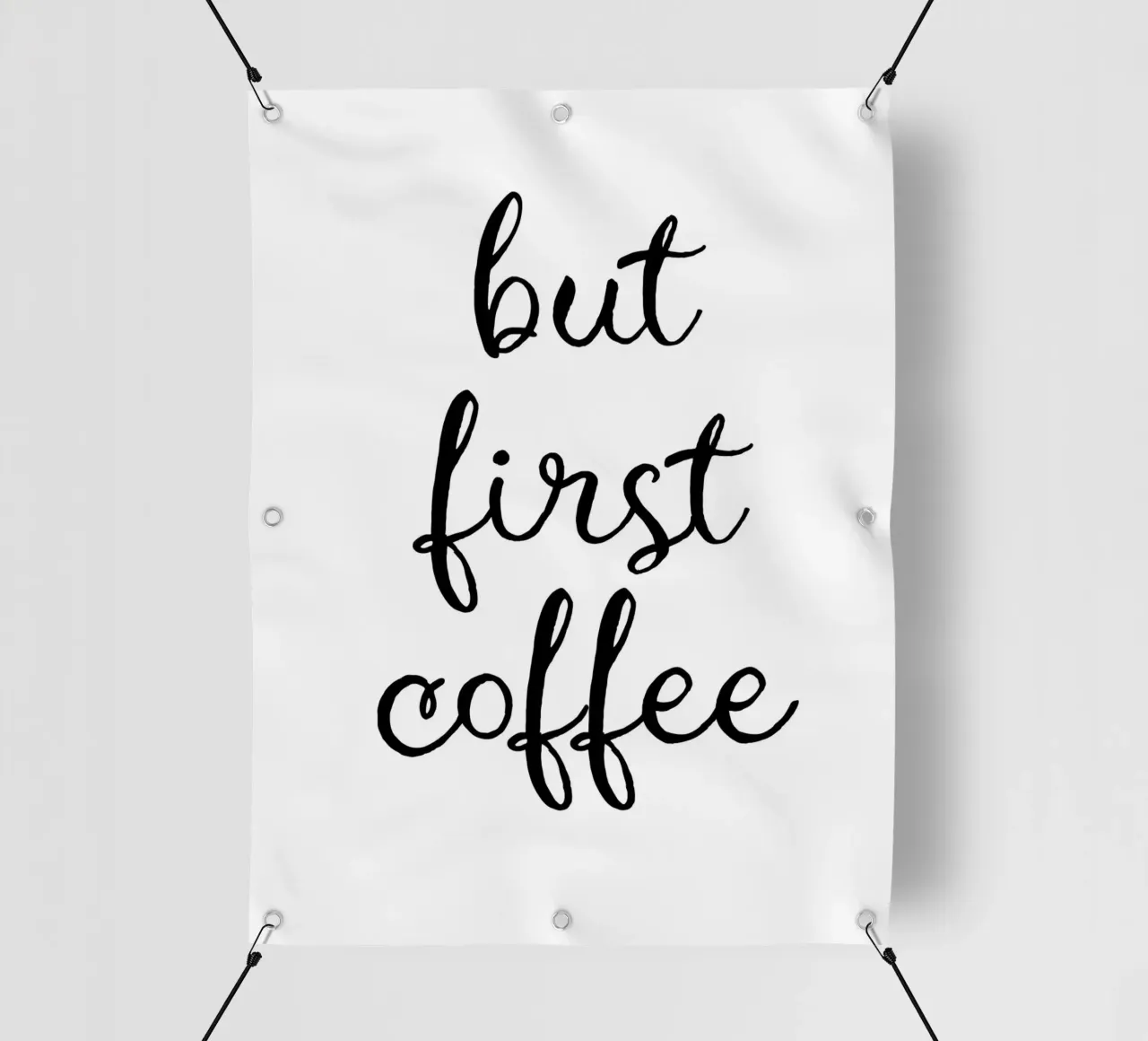 But First Coffee 12 telo in pvc da The Type Club Tokyo