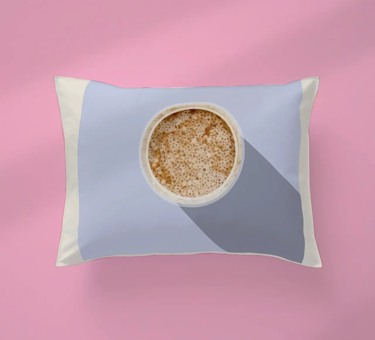 Poster del caffè Frappe cuscino da stewar