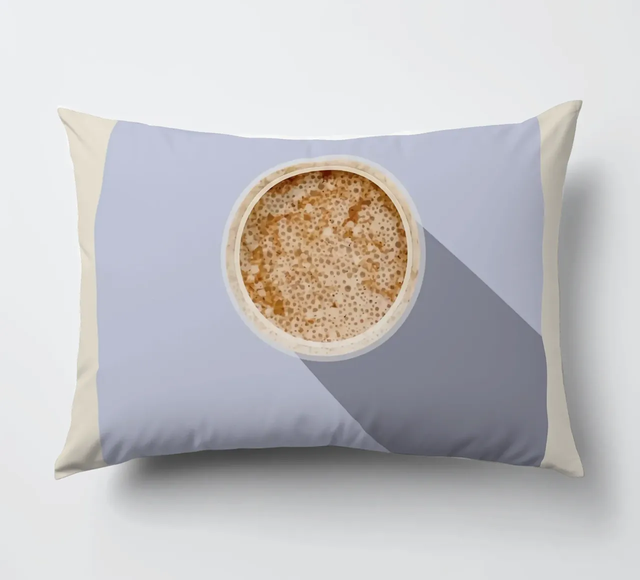 Poster del caffè Frappe cuscino da stewar