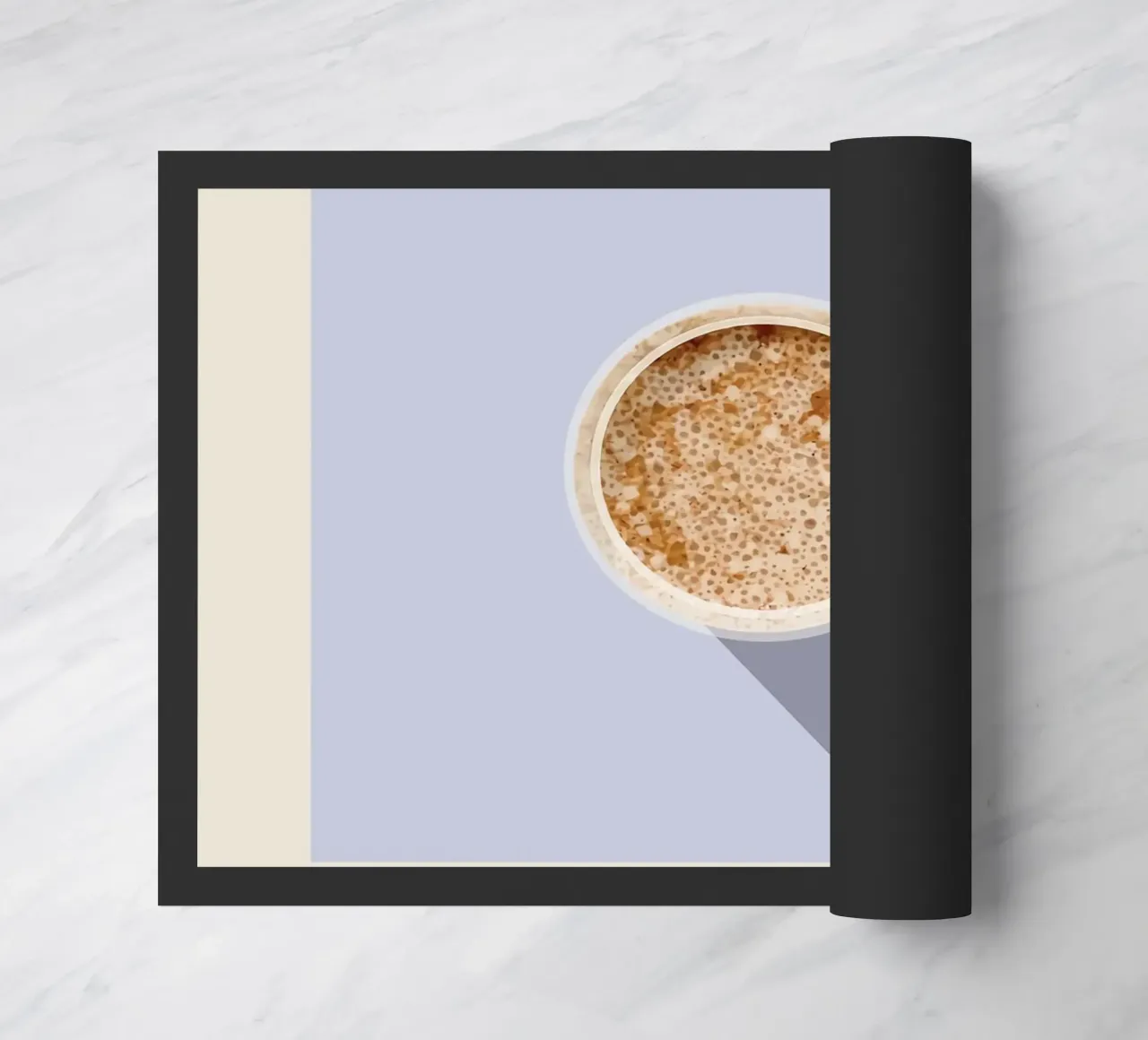 Poster del caffè Frappe zerbino da stewar