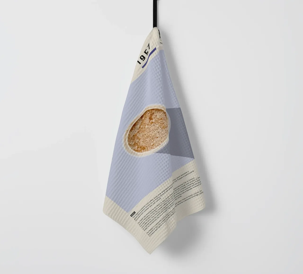 Poster del caffè Frappe canovaccio da cucina da stewar