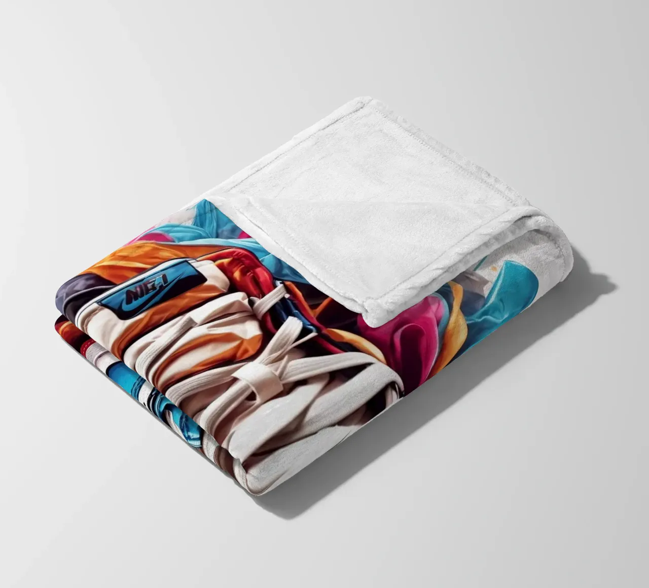 Scarpa da basket in acquerello coperta in pile da ARTVI-SHOP