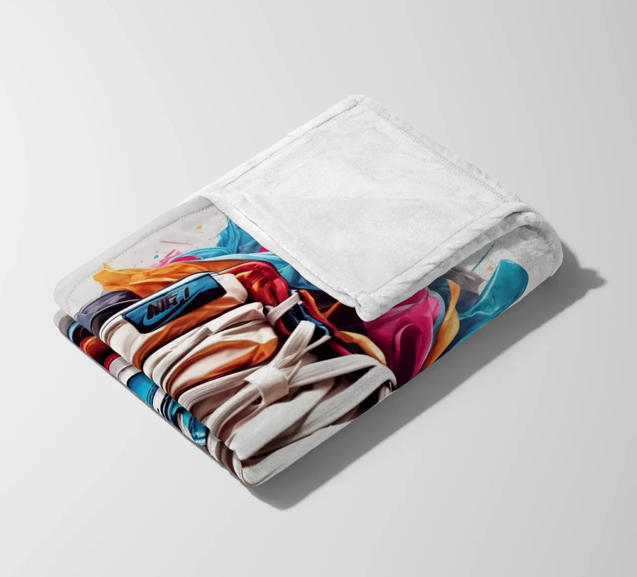 Scarpa da basket in acquerello coperta in pile da ARTVI-SHOP