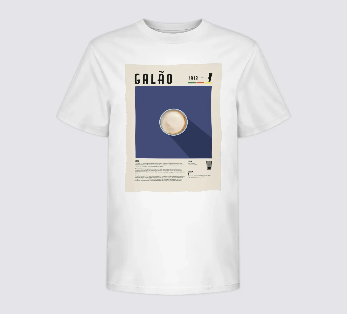 Poster del caffè t-shirt bambini da stewar