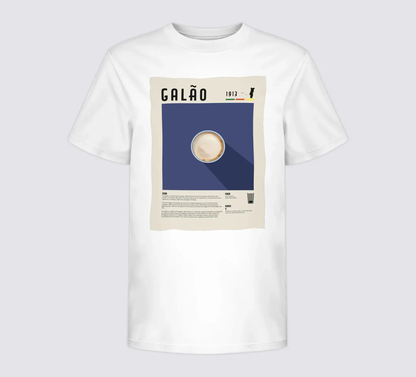 Poster del caffè t-shirt bambini da stewar