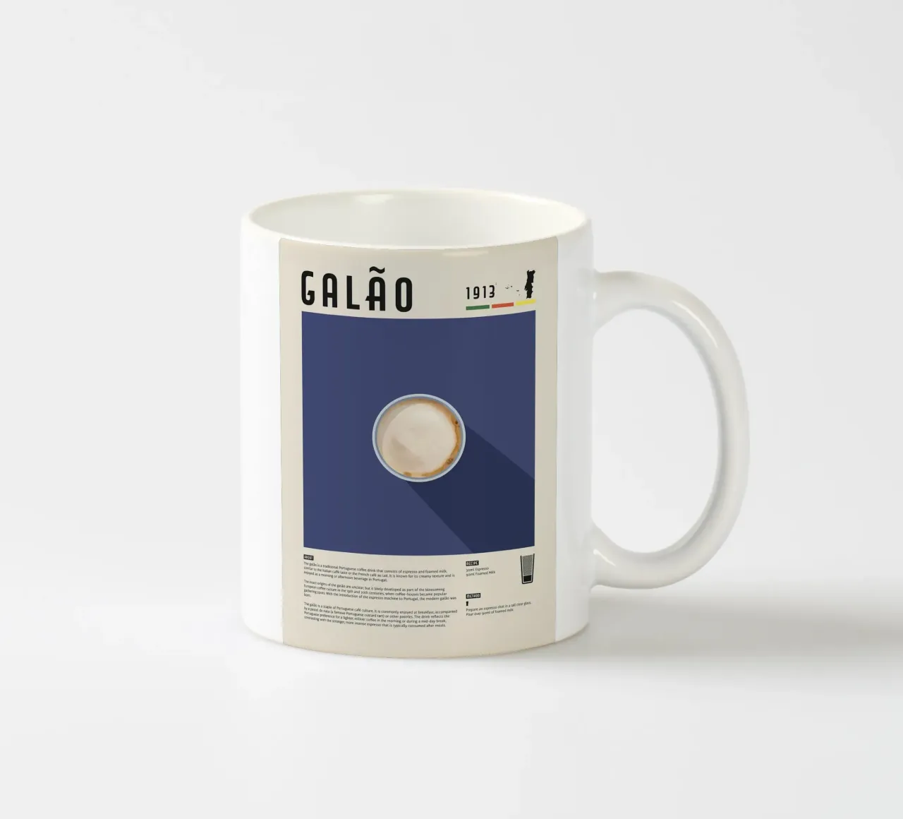 Poster del caffè tazza in ceramica da stewar