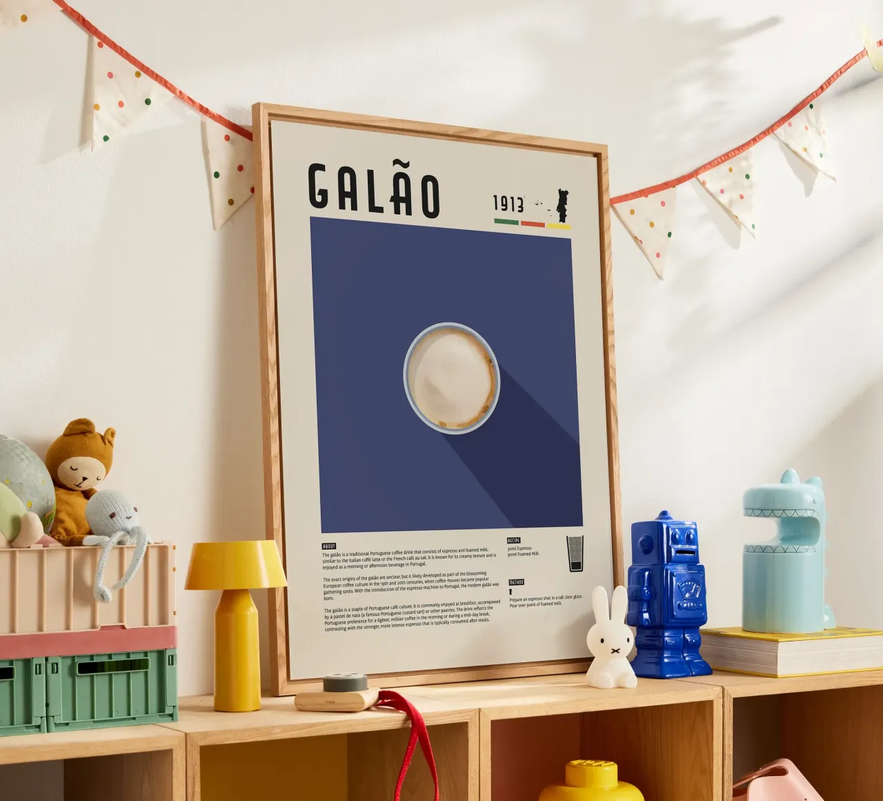 Poster del caffè plexiglass da stewar