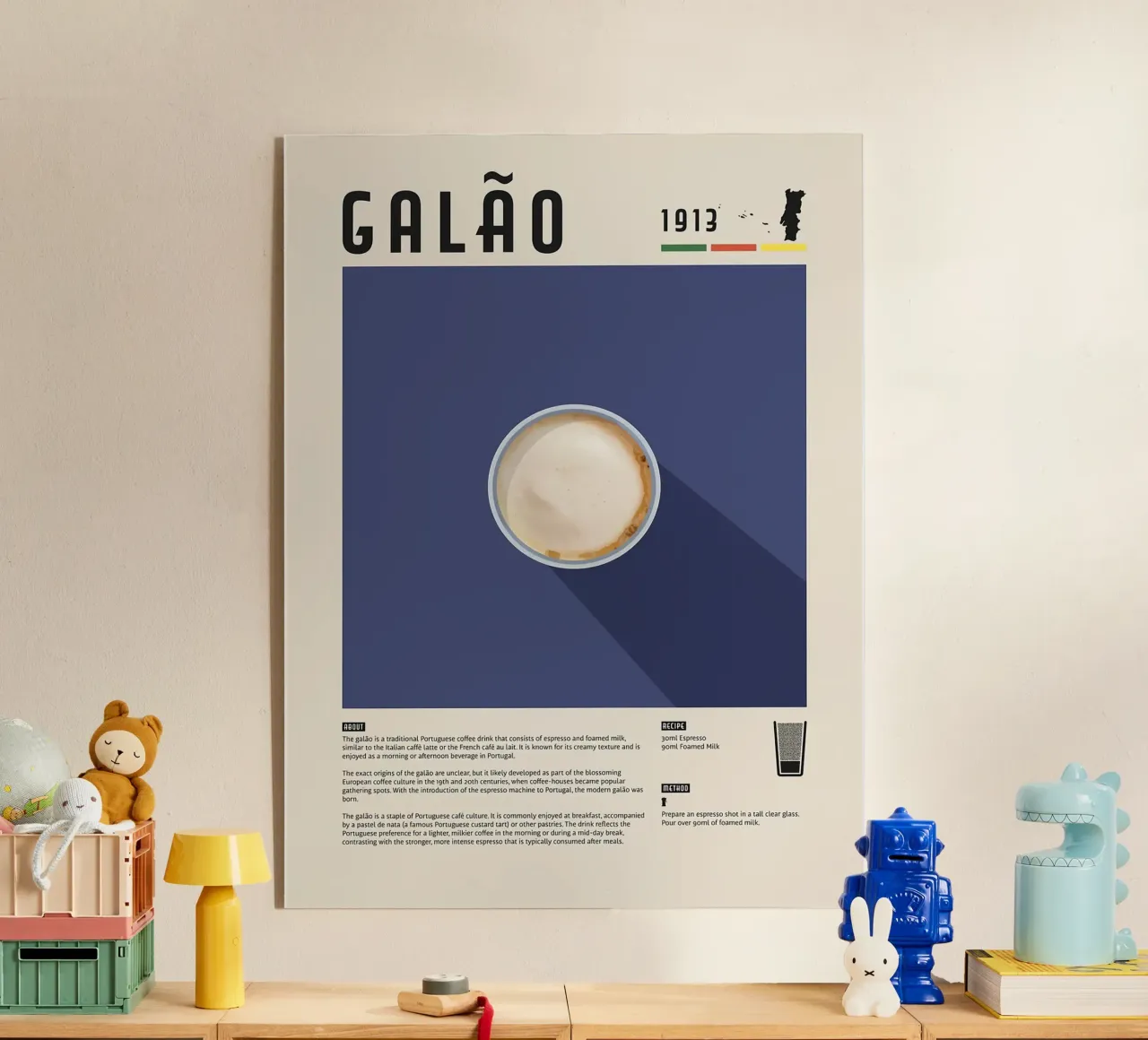 Poster del caffè plexiglass da stewar