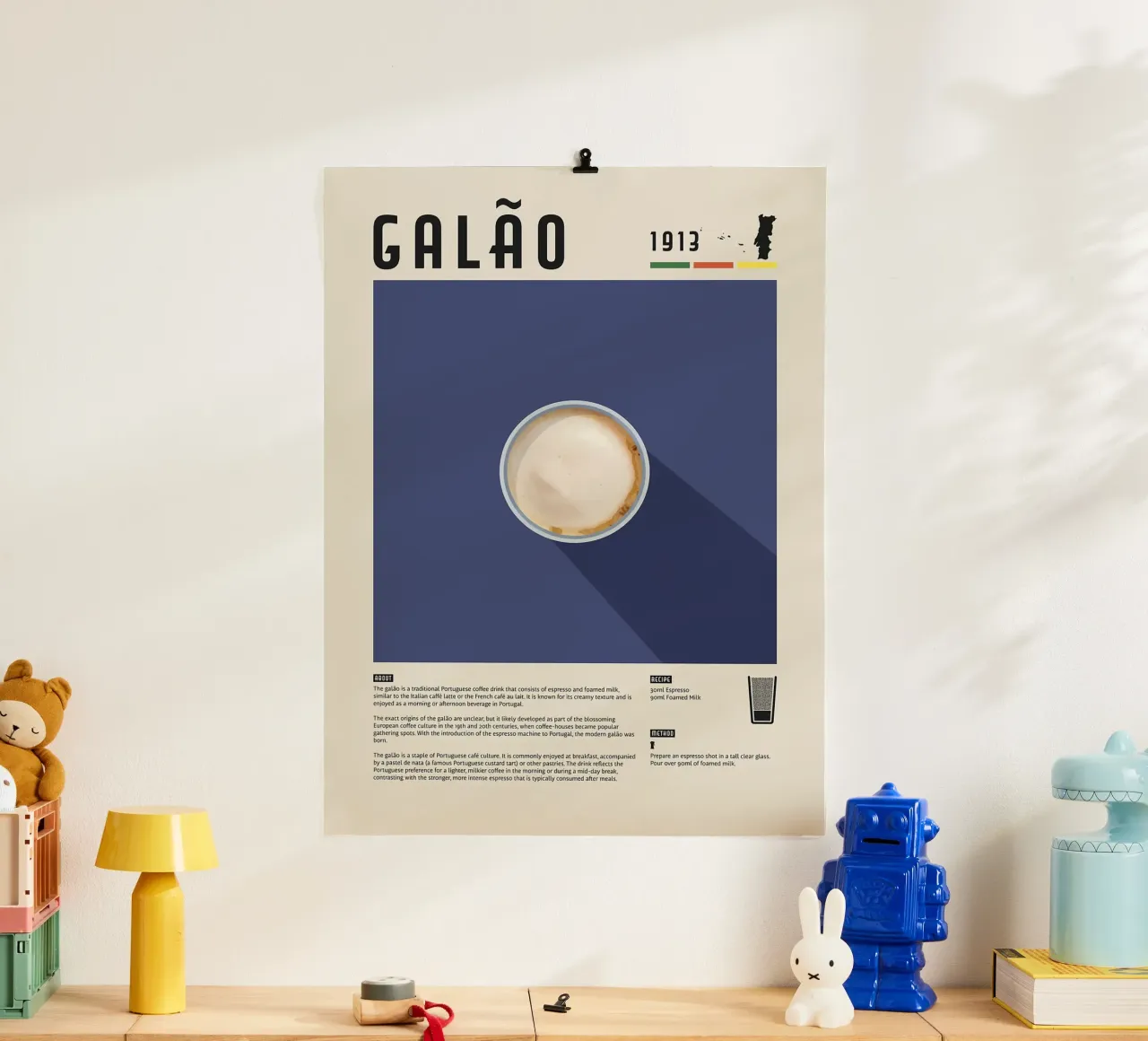 Poster del caffè poster da stewar