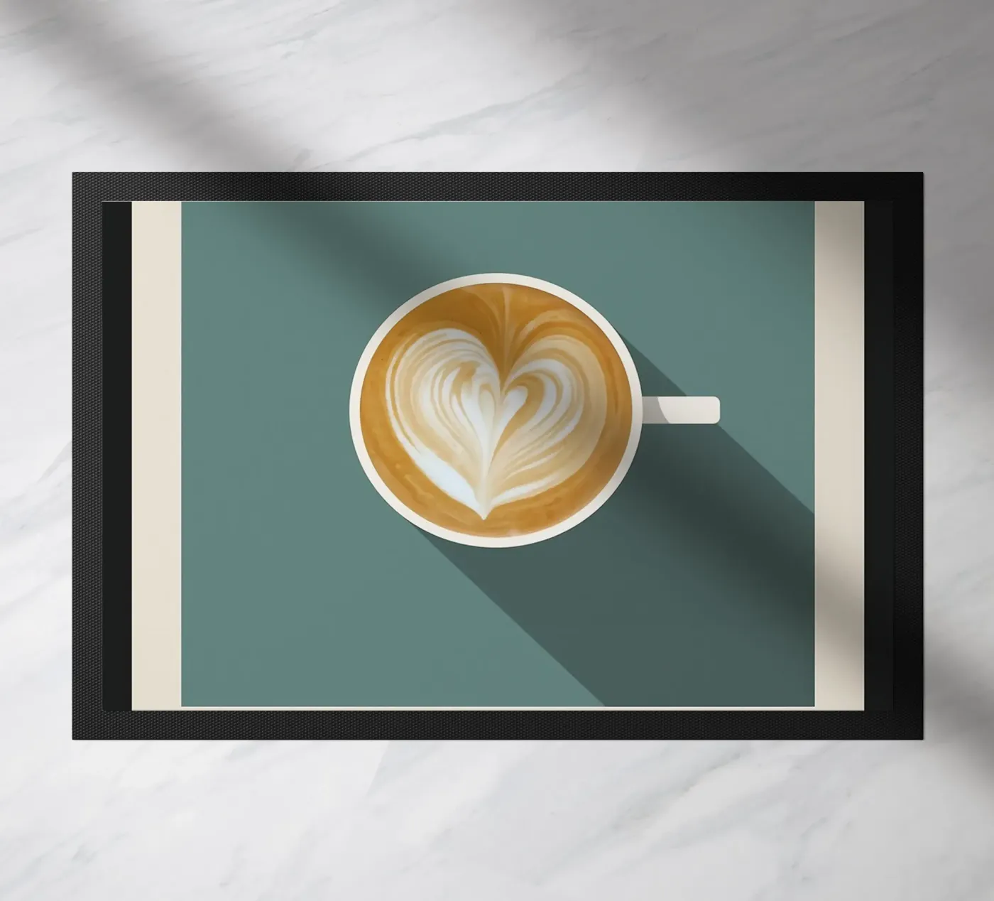 Poster Caffè Latte zerbino da stewar