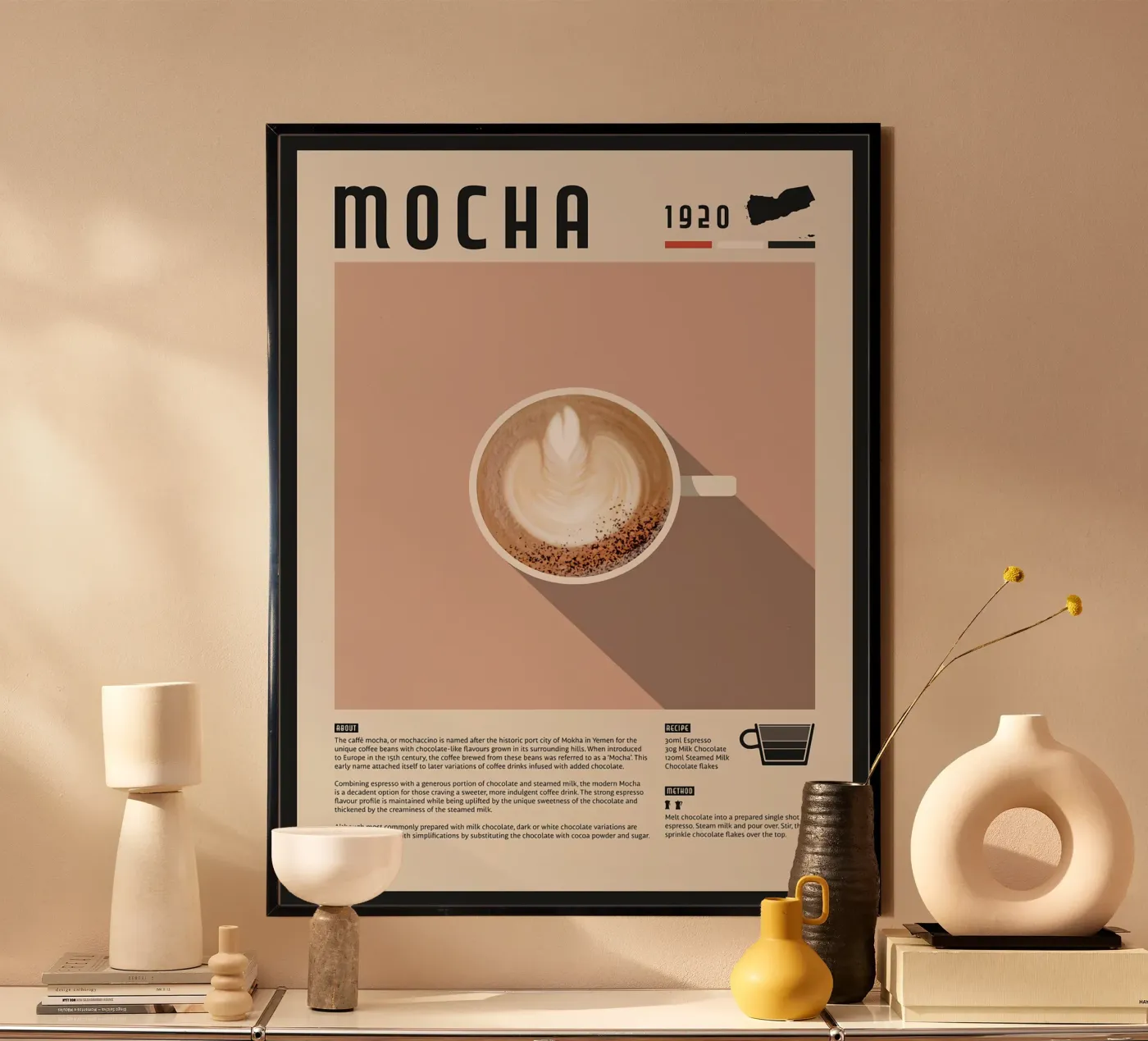 Poster caffè moka poster da stewar