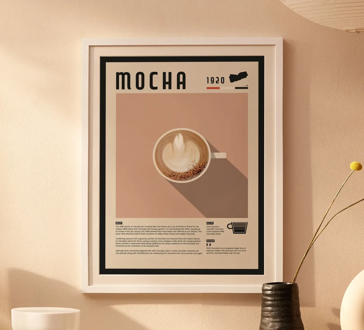 Poster caffè moka poster da stewar