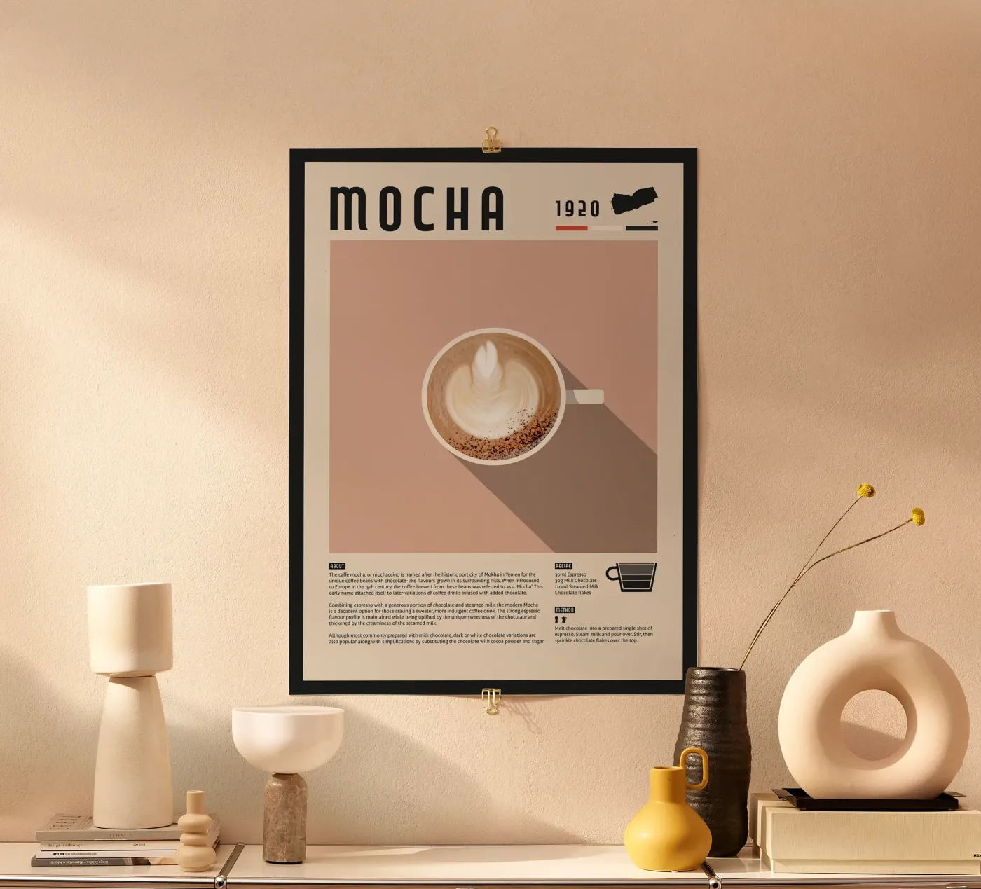 Poster caffè moka poster da stewar