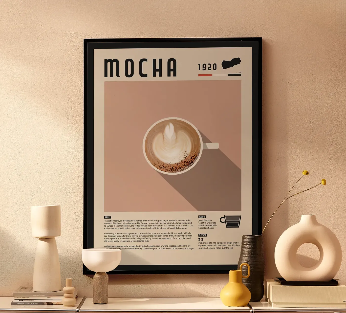 Poster caffè moka poster da stewar