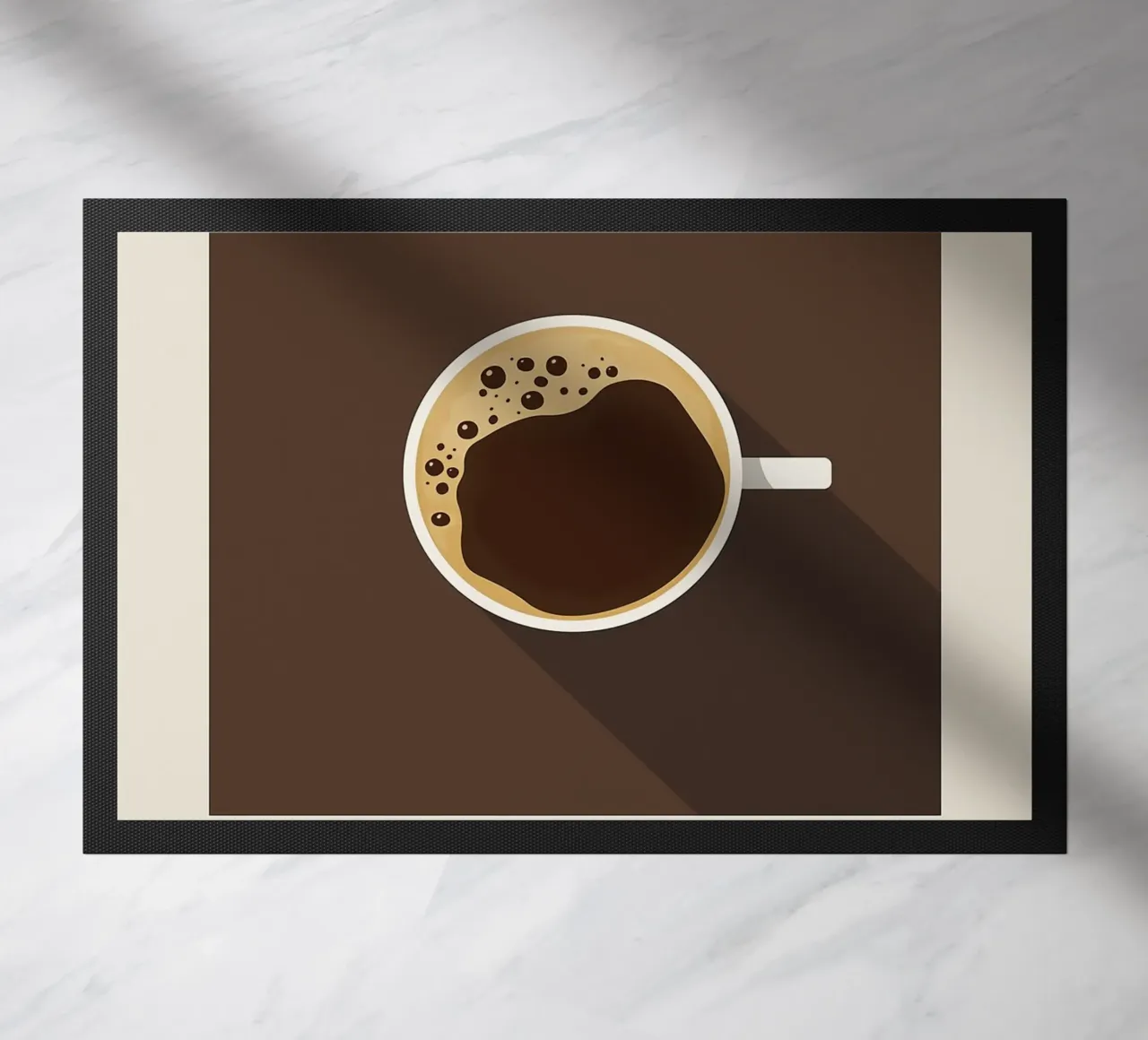 Poster del caffè Red Eye zerbino da stewar