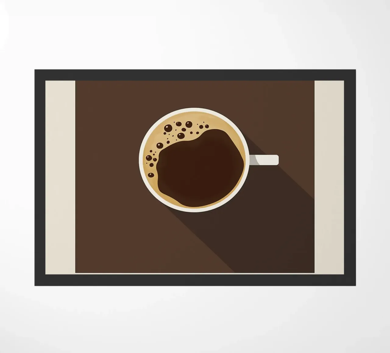 Poster del caffè Red Eye zerbino da stewar