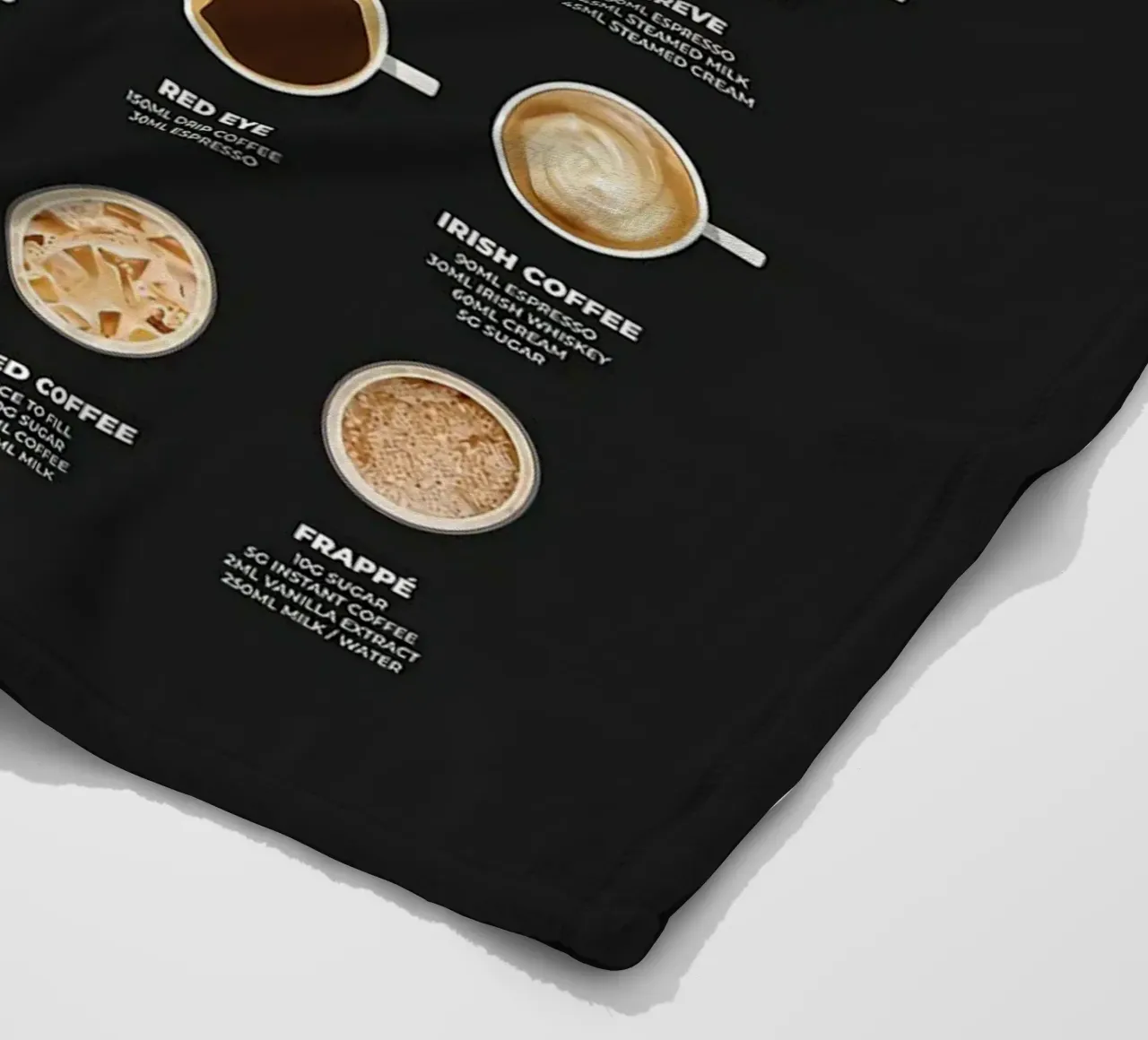 Il grafico della guida definitiva al caffè coperta in pile da stewar