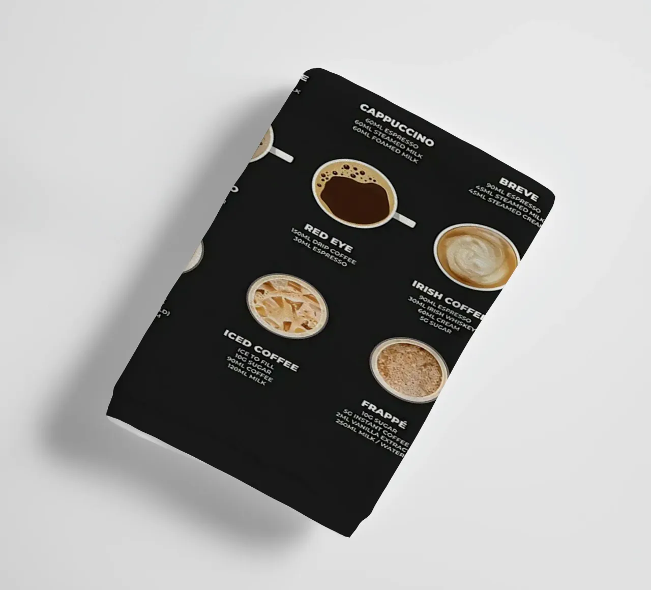 Il grafico della guida definitiva al caffè asciugamano da bagno da stewar
