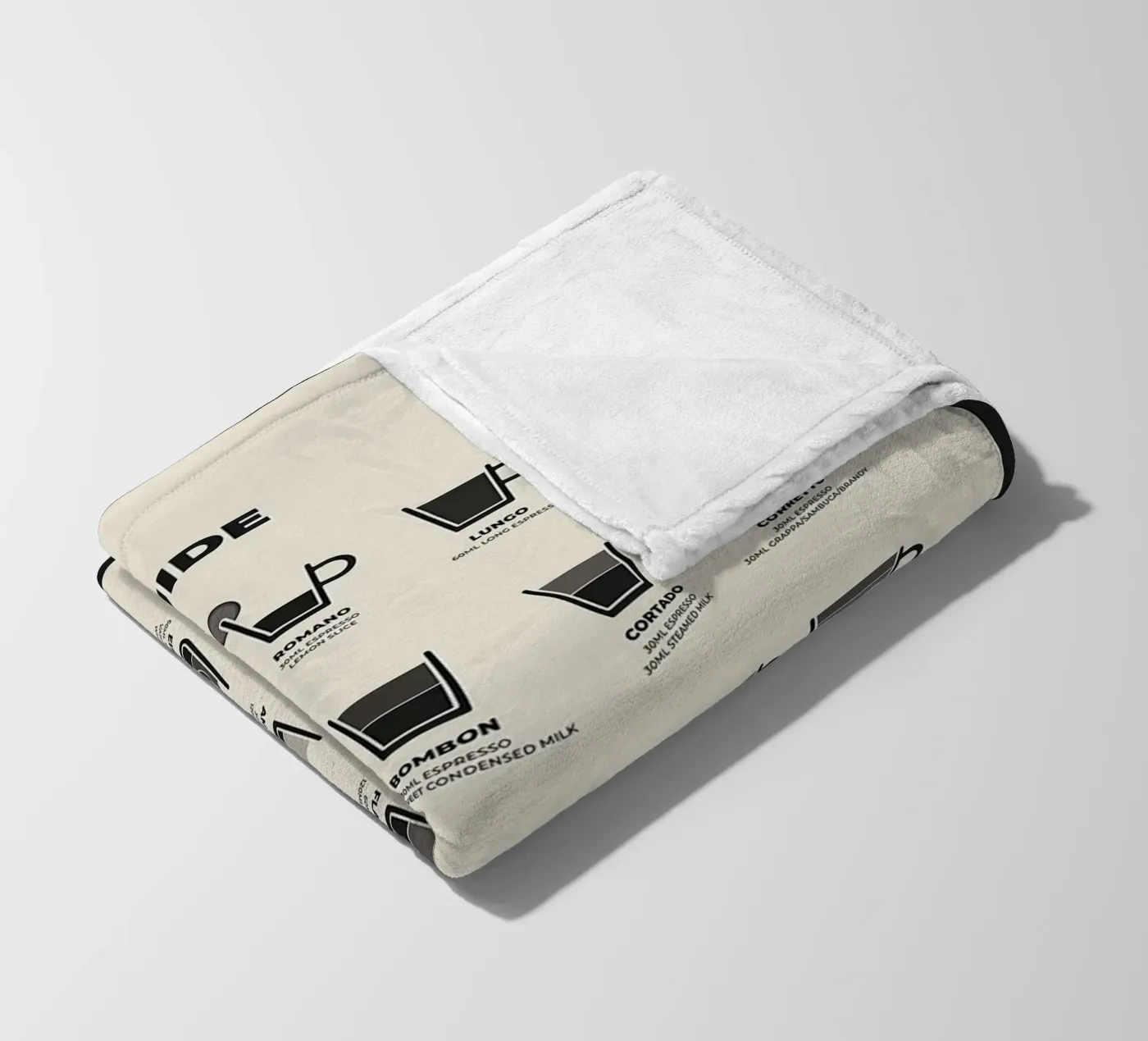 Der ultimative Kaffeeführer Fleecedecke von stewar