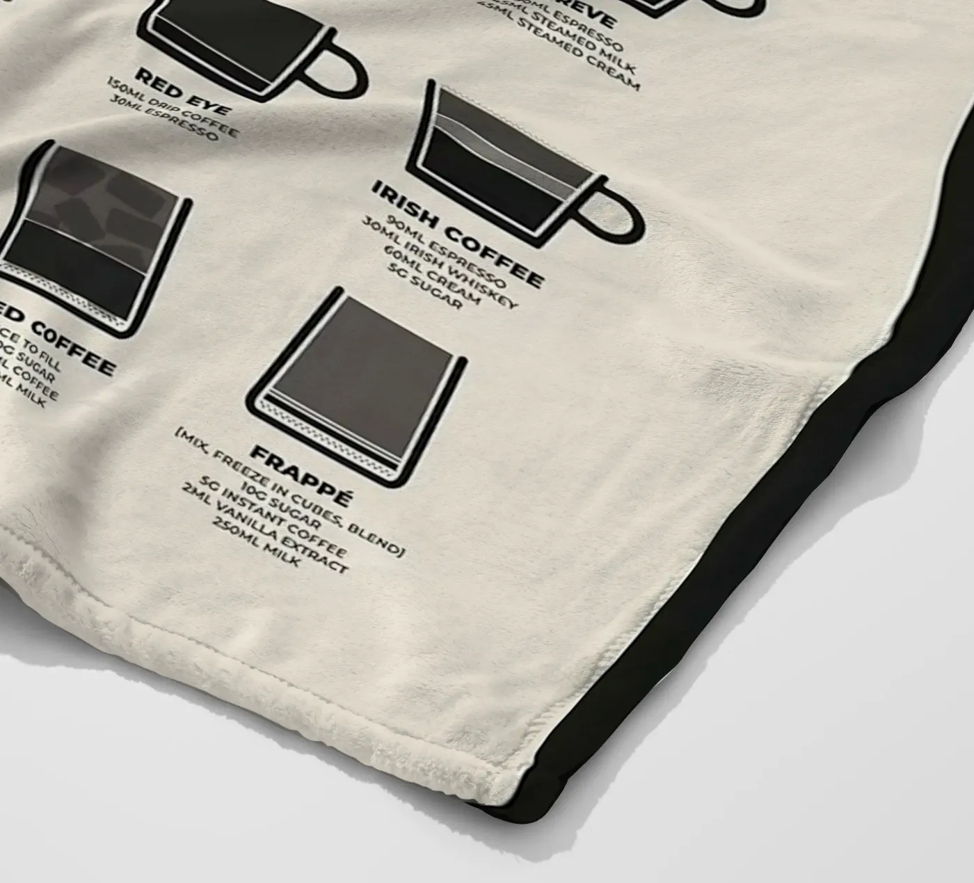 Der ultimative Kaffeeführer Fleecedecke von stewar