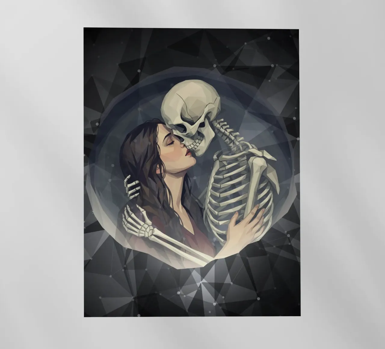 Il bacio della morte Lowpoly pellicola backlit da Low Profile