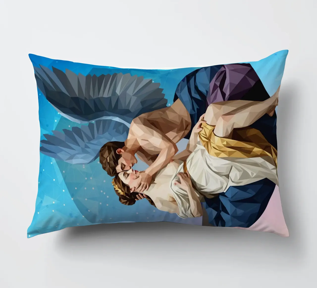 Amore e Psiche Lowpoly cuscino da Low Profile