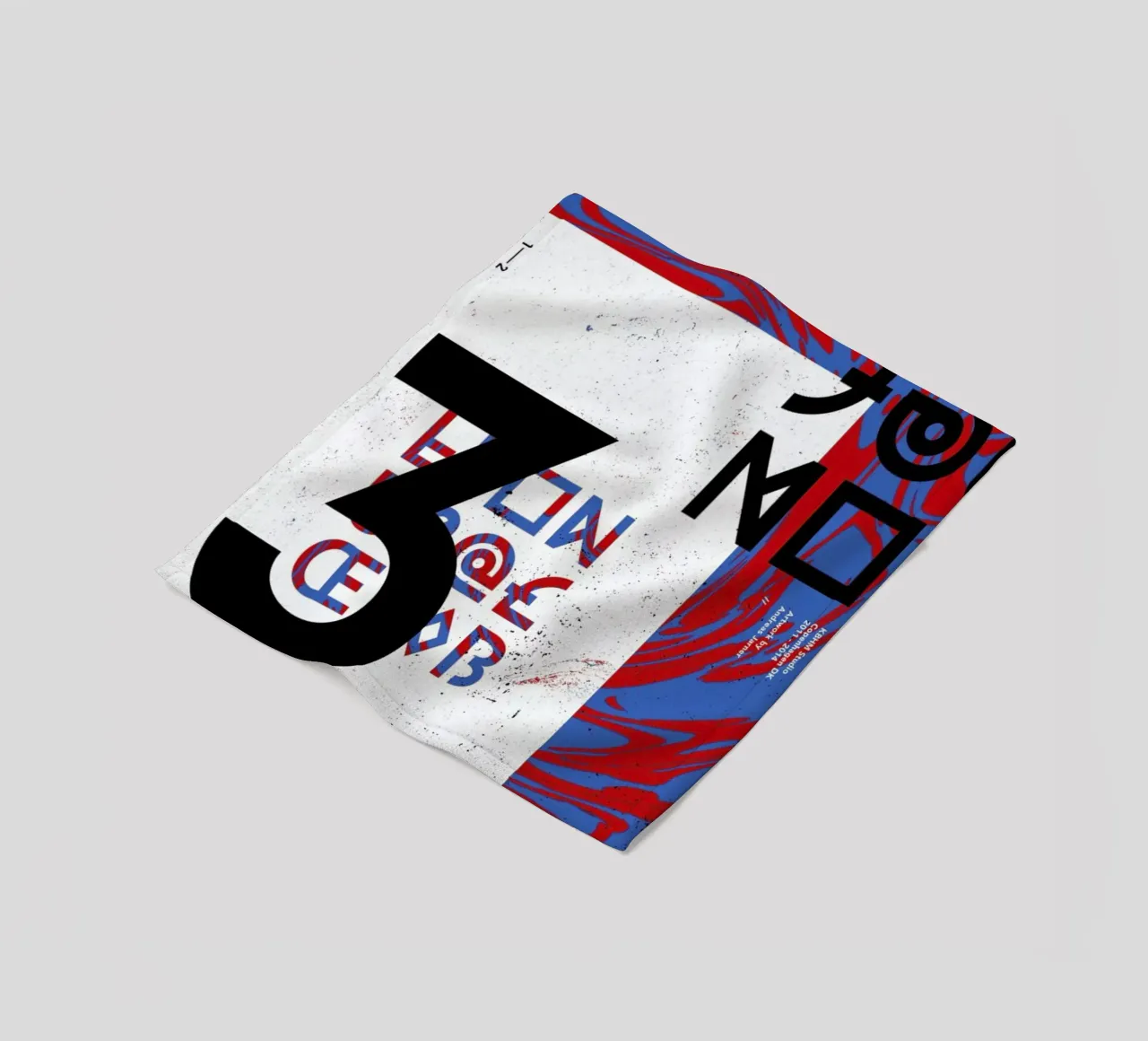 KBHM3YEARS 2 coperta in pile da Andreas Jarner