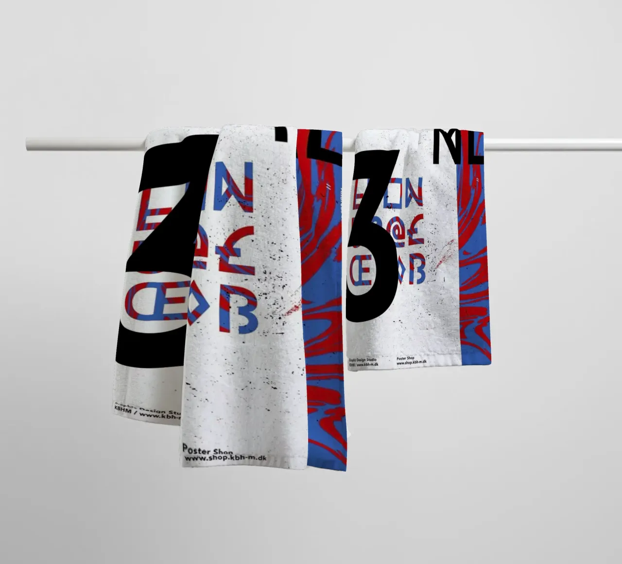 KBHM3YEARS 2 asciugamano da bagno da Andreas Jarner