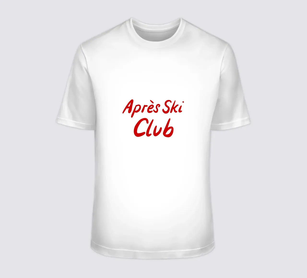 Apres Ski Club Streifen Diagonal t-shirt da Sophie Augustin Illustration
