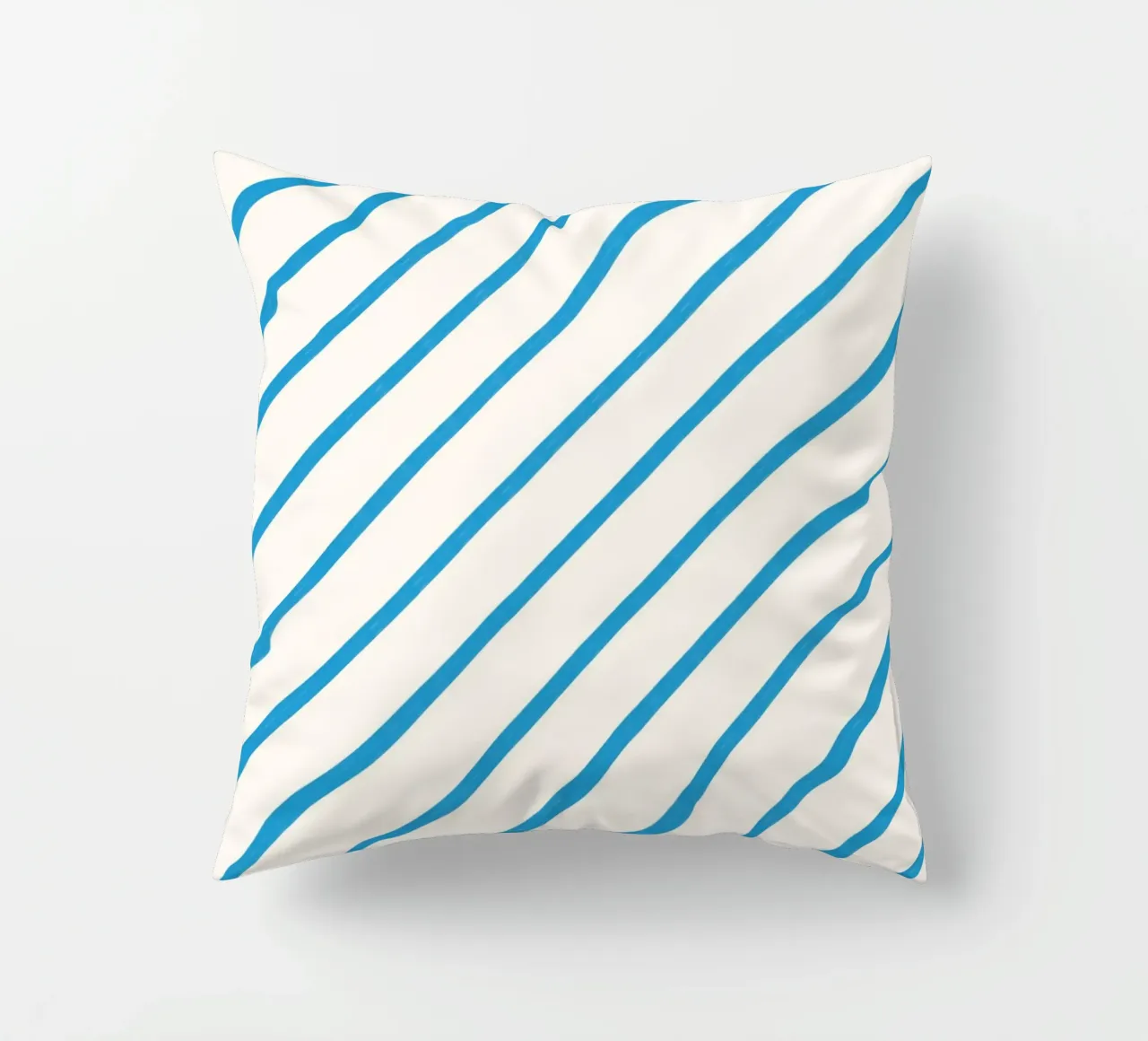 Apres Ski Club Streifen Diagonal cuscino da Sophie Augustin Illustration