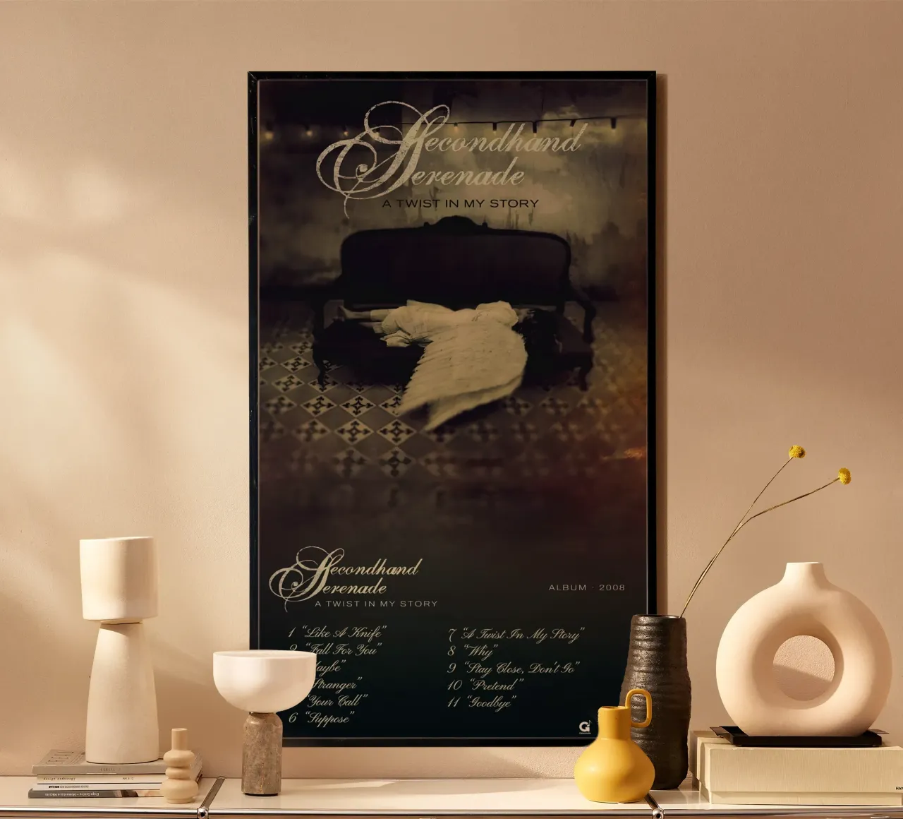 Secondhand Serenade A Twist In My Story poster da Kuromi Dancuks
