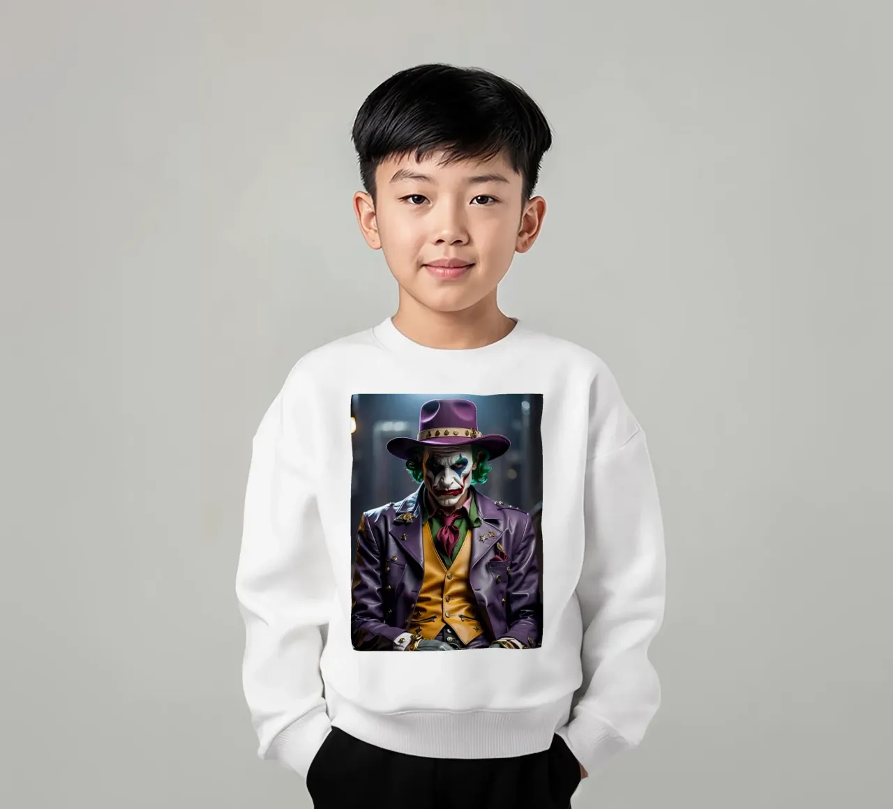 Joker felpa bambino da 🎁 ARTVI-SHOP