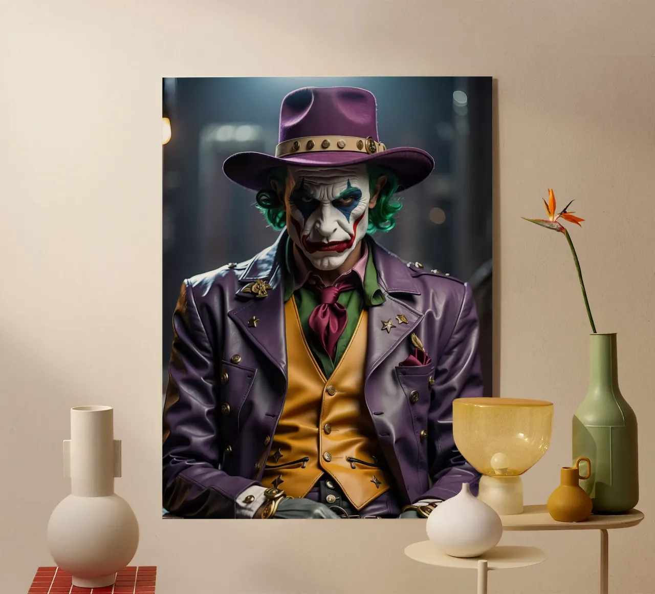 Joker plexiglass da 🎁 NOBELART