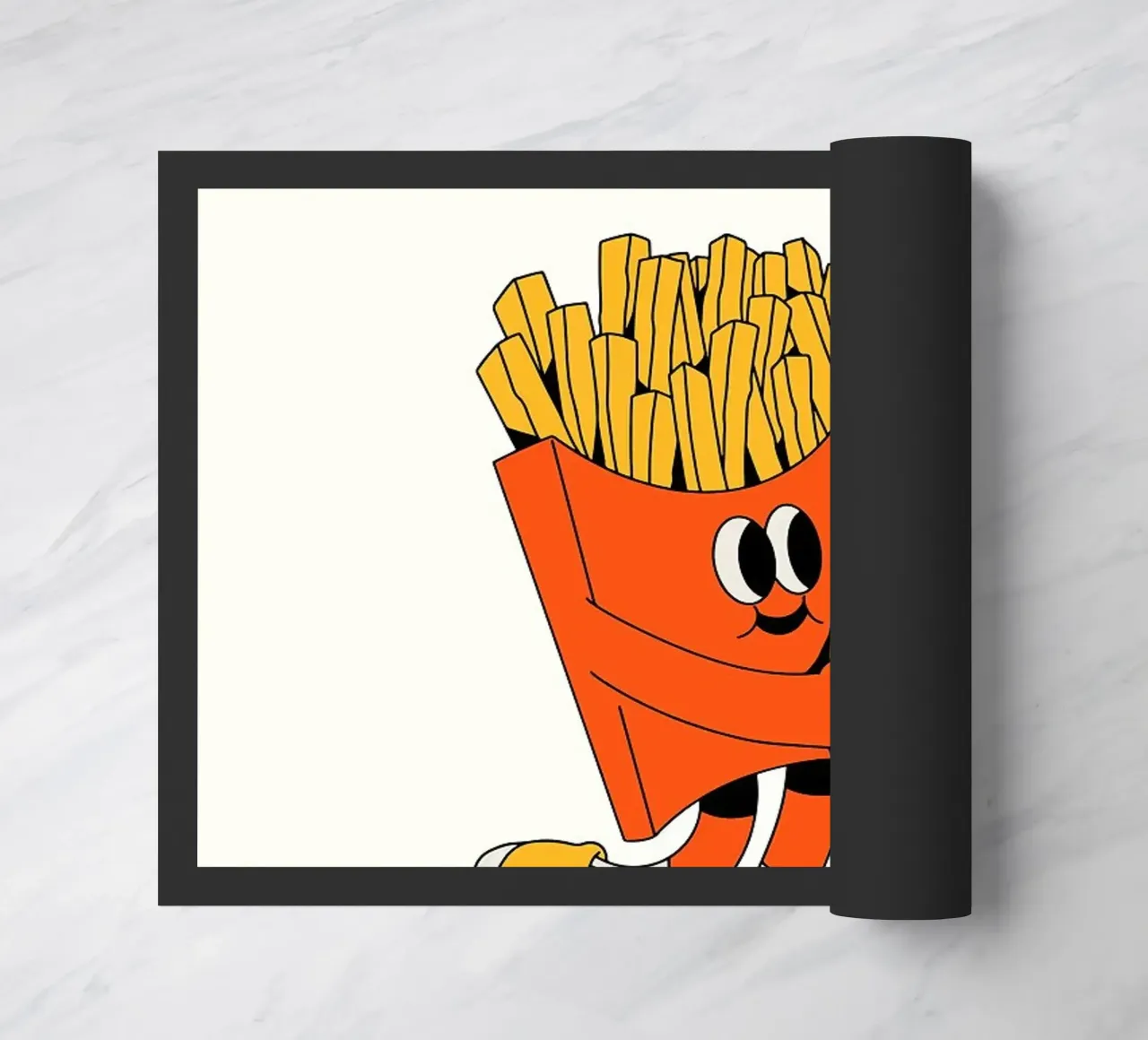 Patatine fritte con ketchup zerbino da apple crumble