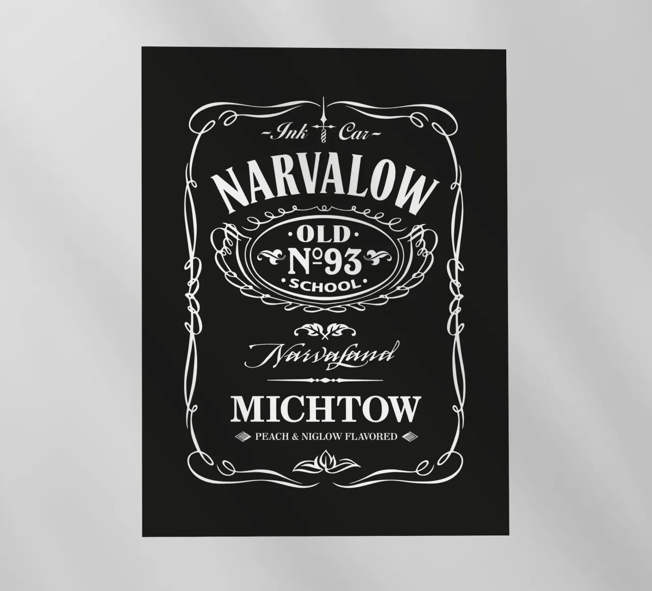 The Narvalow CLub pellicola backlit da Tamsen Design