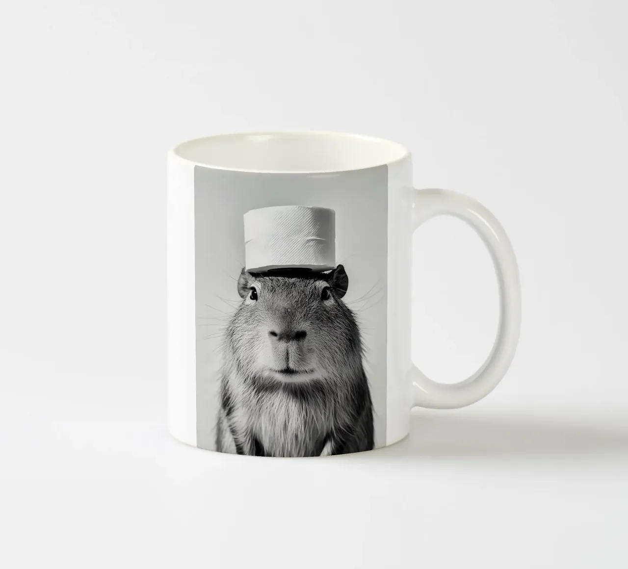 Capibara met wc-hoed keramische mok van JoyWalkerShop