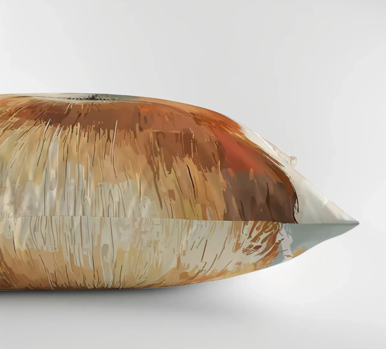 Capibara con cappello di carta igienica cuscino da JoyWalkerShop