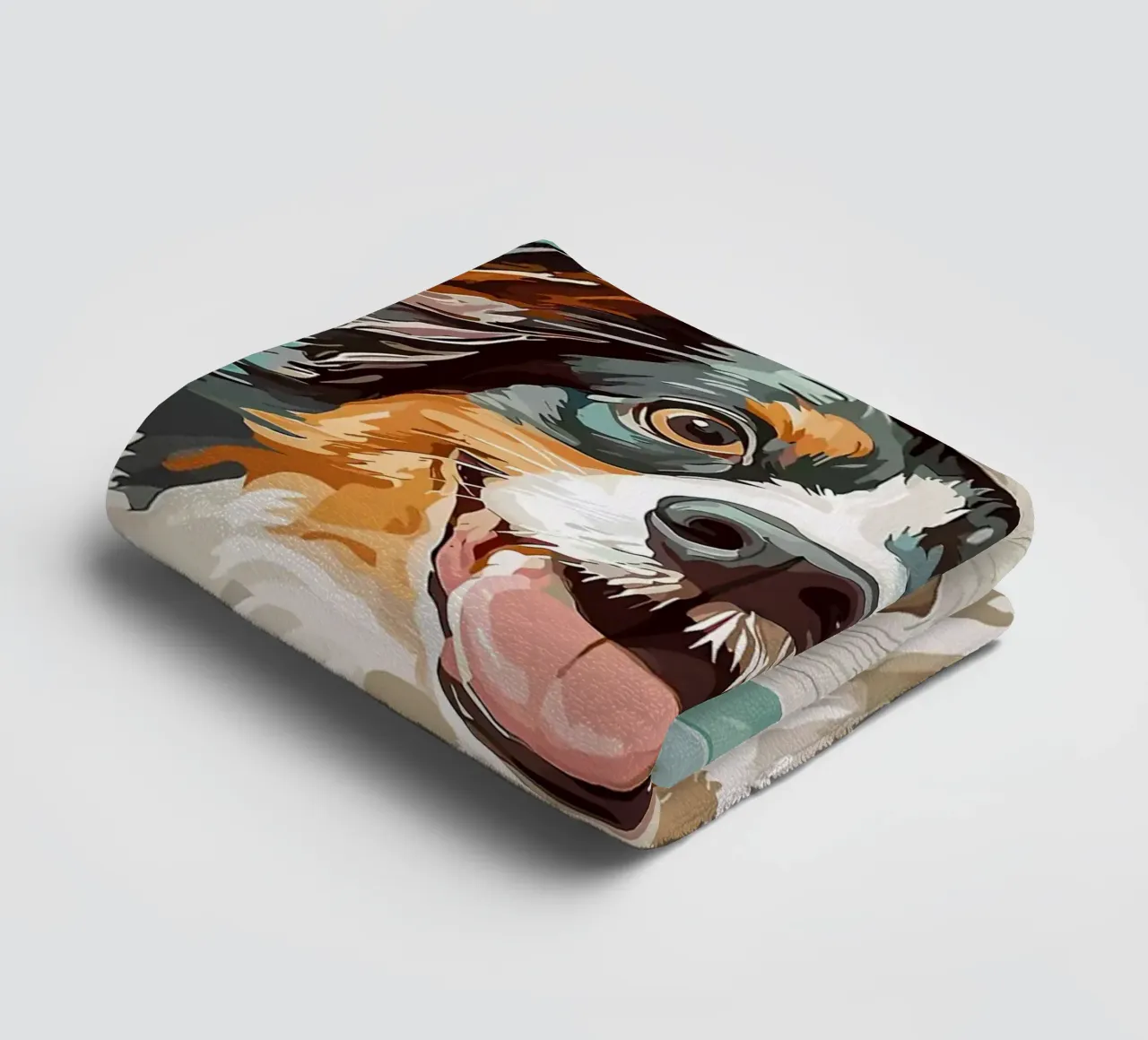 Cane con carta igienica in testa asciugamano da bagno da JoyWalkerShop