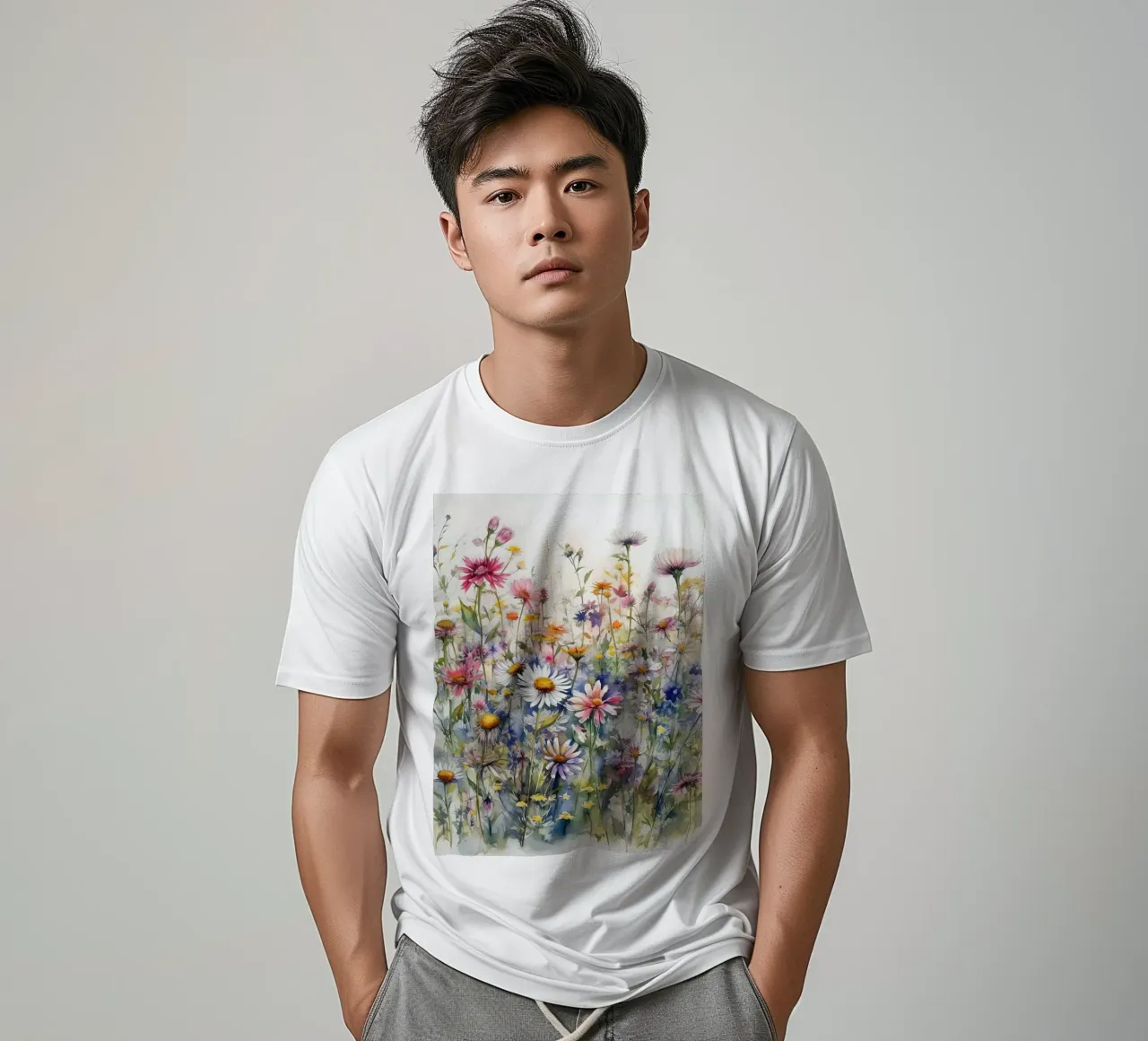 Fiori selvatici I t-shirt da Leahprint