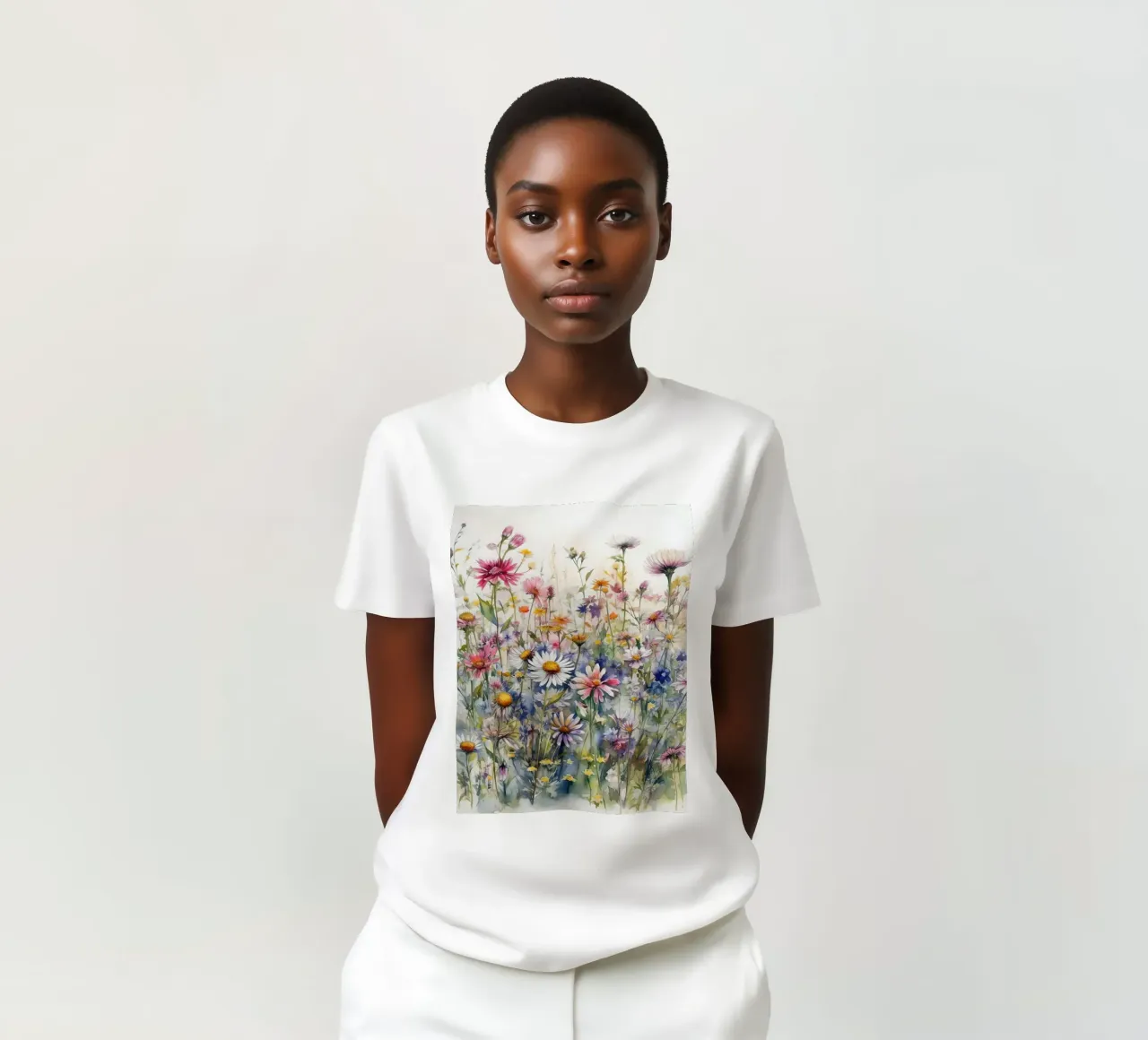 Fiori selvatici I t-shirt da Leahprint