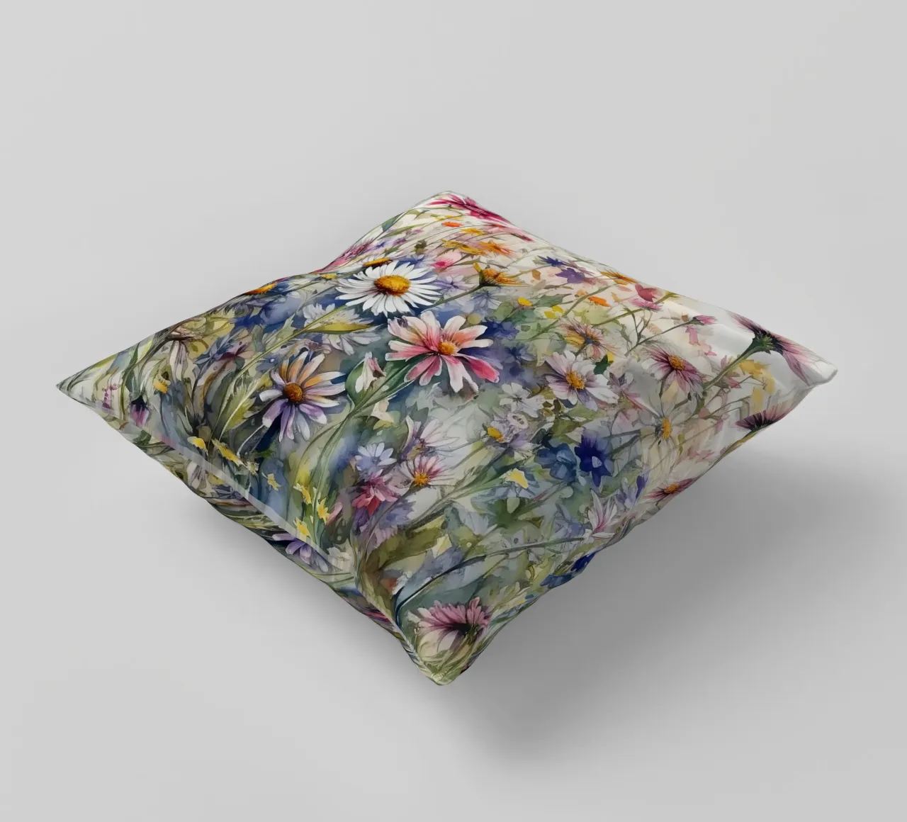 Fiori selvatici I cuscino da Leahprint