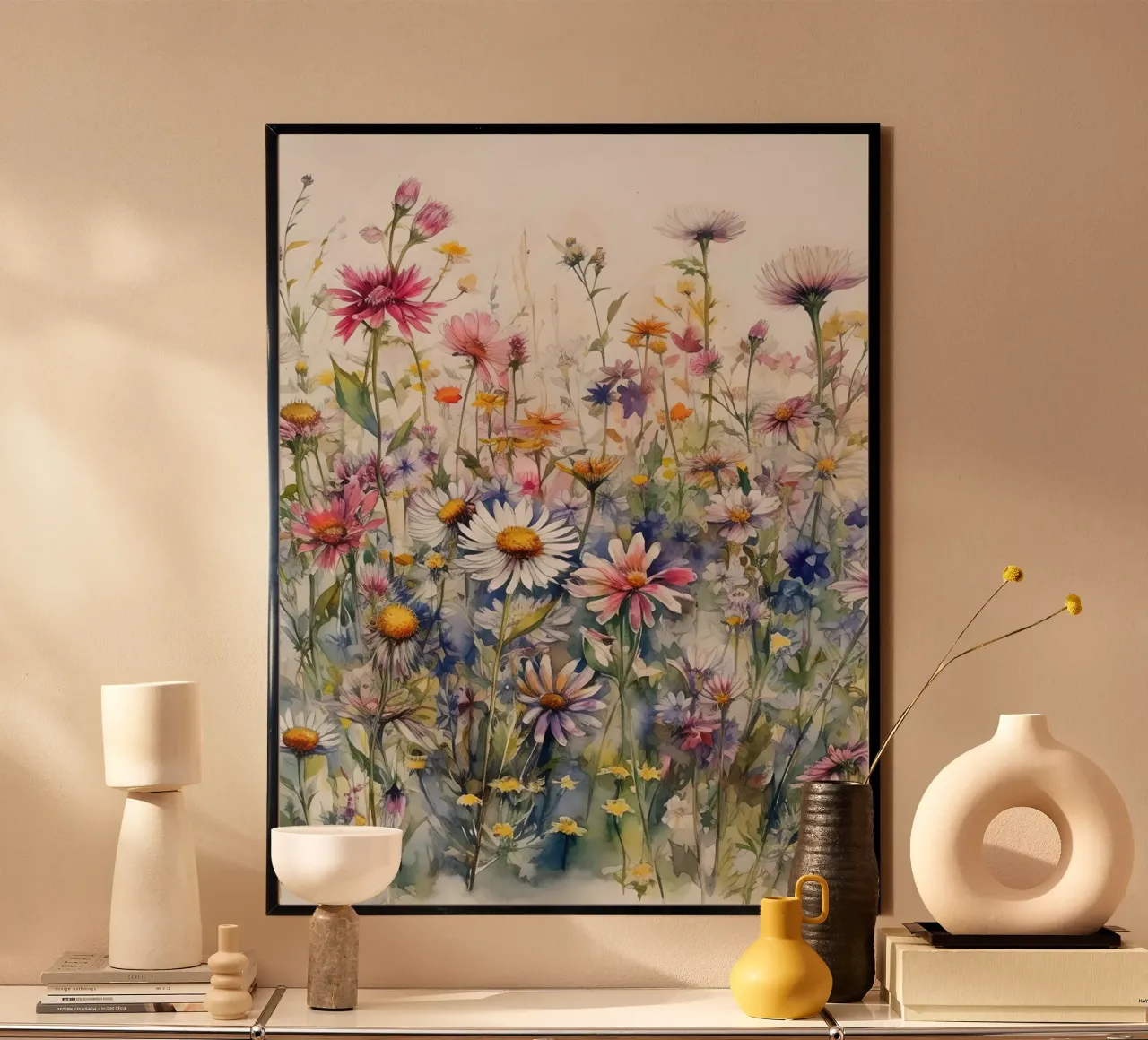 Fiori selvatici I carta hahnemühle da Leahprint