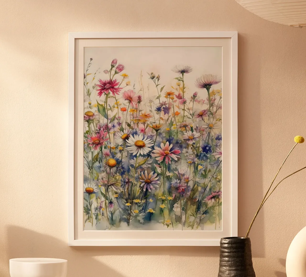 Fiori selvatici I carta hahnemühle da Leahprint