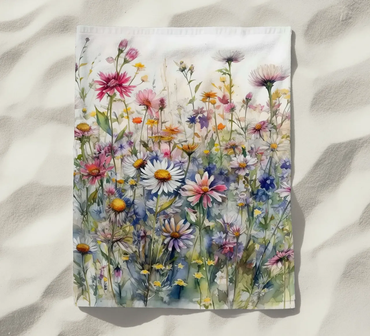 Fiori selvatici I telo mare da Leahprint