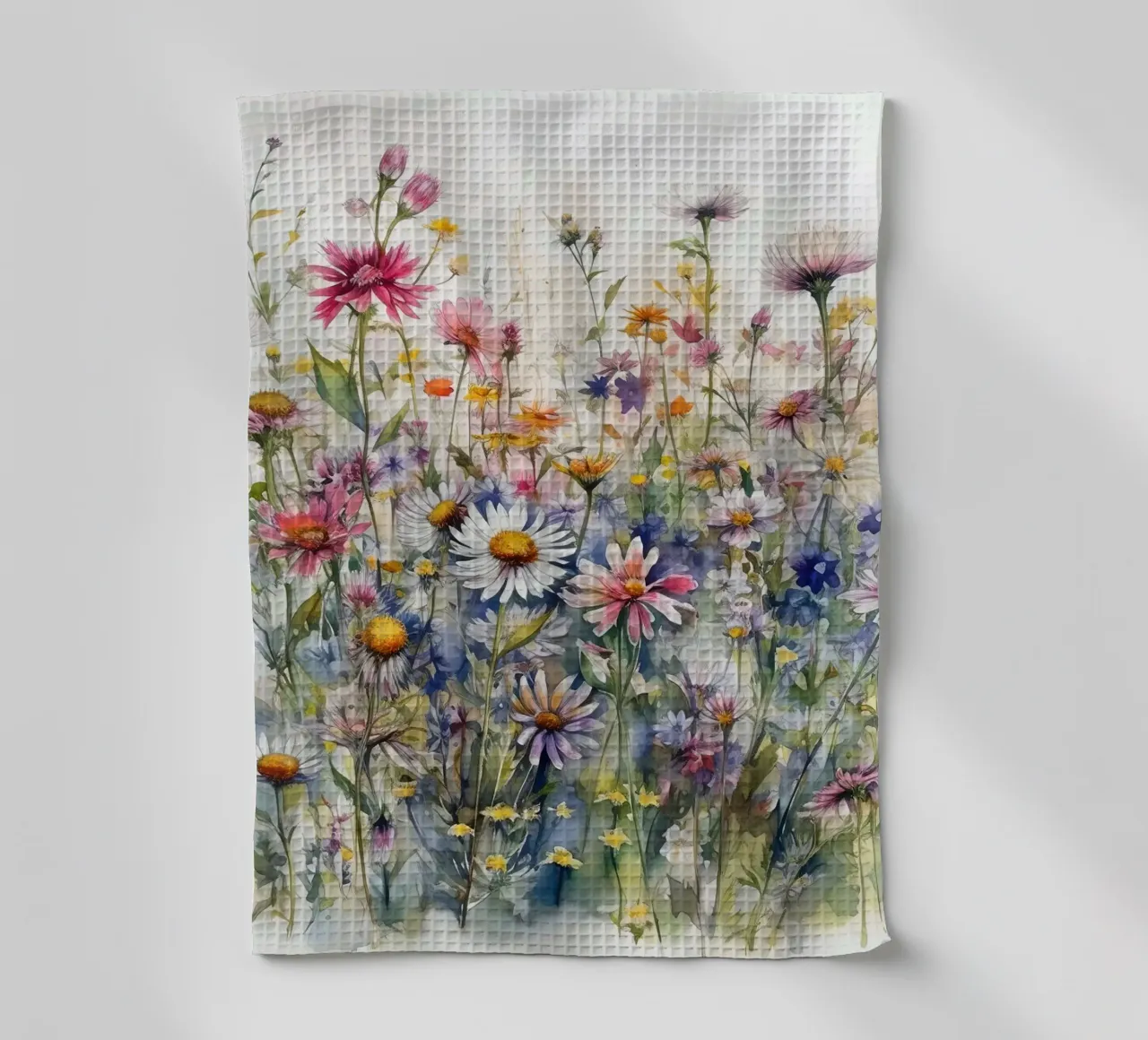 Fiori selvatici I canovaccio da cucina da Leahprint