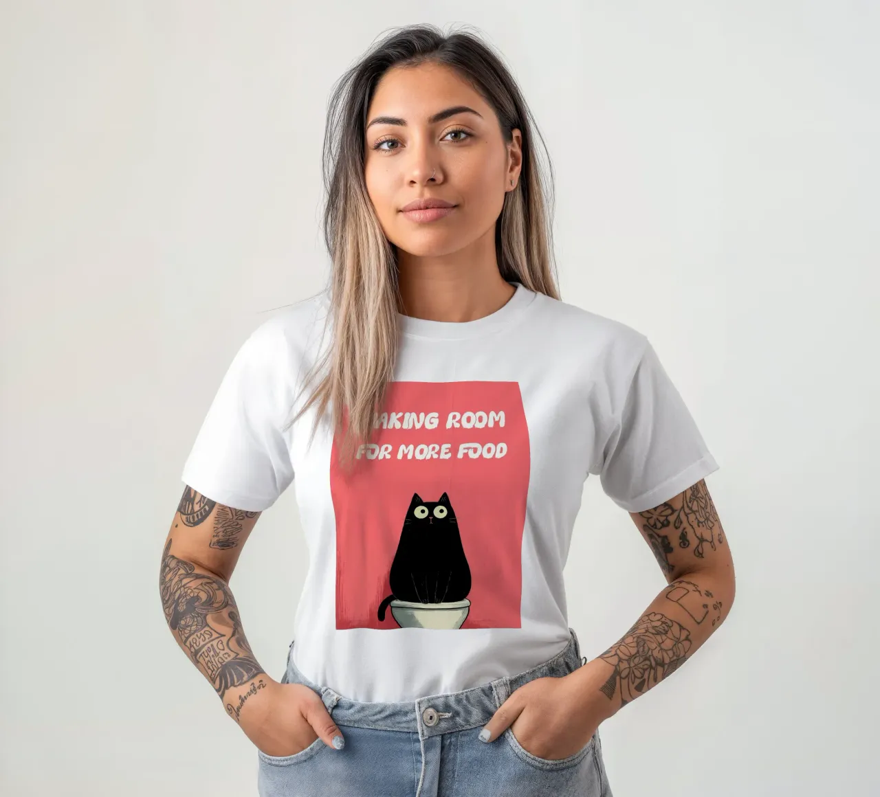 Fare spazio per più cibo t-shirt da JoyWalkerShop