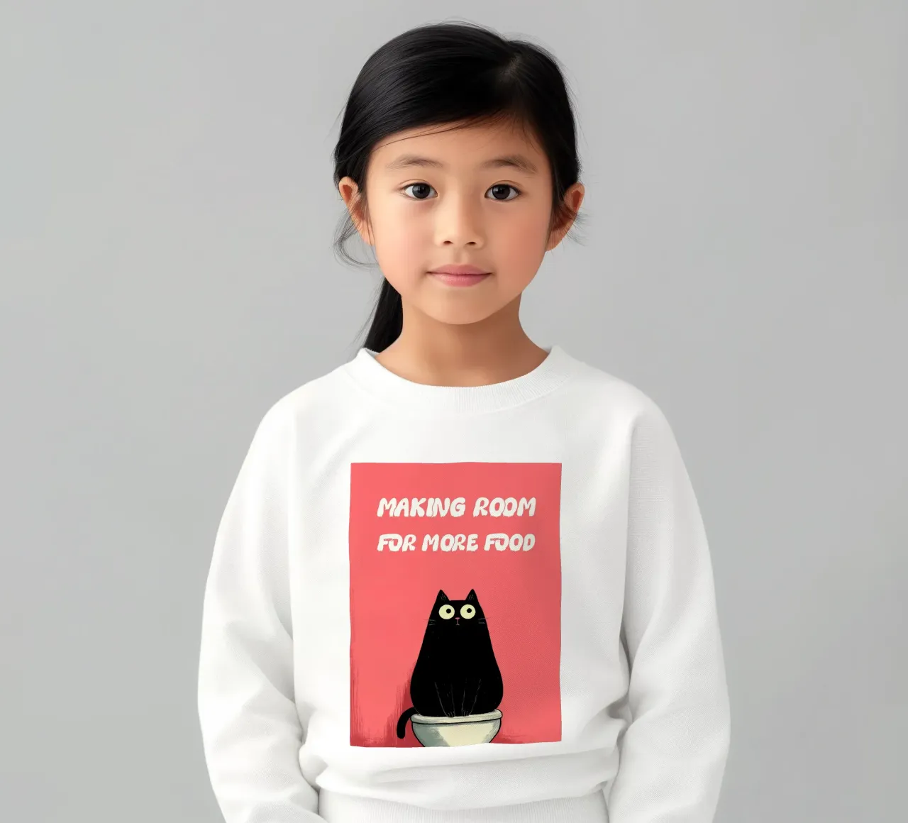 Fare spazio per più cibo felpa bambino da JoyWalkerShop